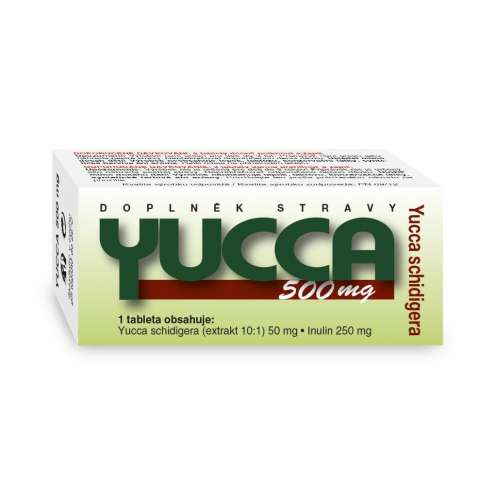 NATURVITA YUCCA 500mg tbl.60